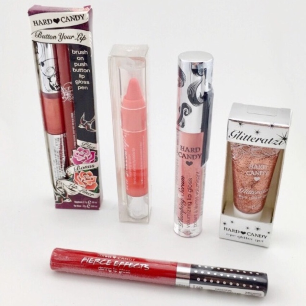 Hard Candy New Makeup Lot Orange Lip Gloss